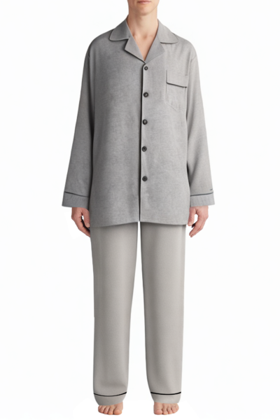 lightweight-cotton-button-down-mens-pajama-set
