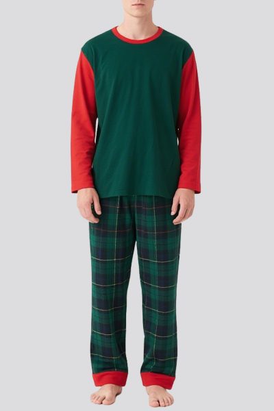 mens-light-and-casual-basic-pajama-set