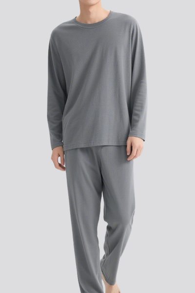 mens-comfortable-basic-pajama-set