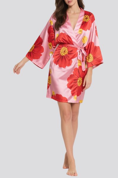 pink-based-big-red-flower-lace-up-womens-nightgown