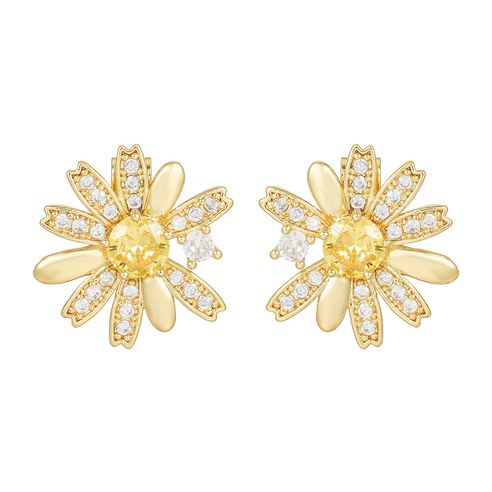Freeclip Universal Ear Clip Eye-catching Sunflower Bluetooth Headphone Accessory image 1