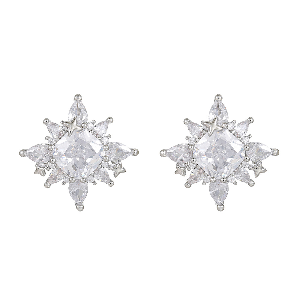 Shining Ice Crystal Star Freeclip High-Style Earphone Huggers Ear Clip image 3